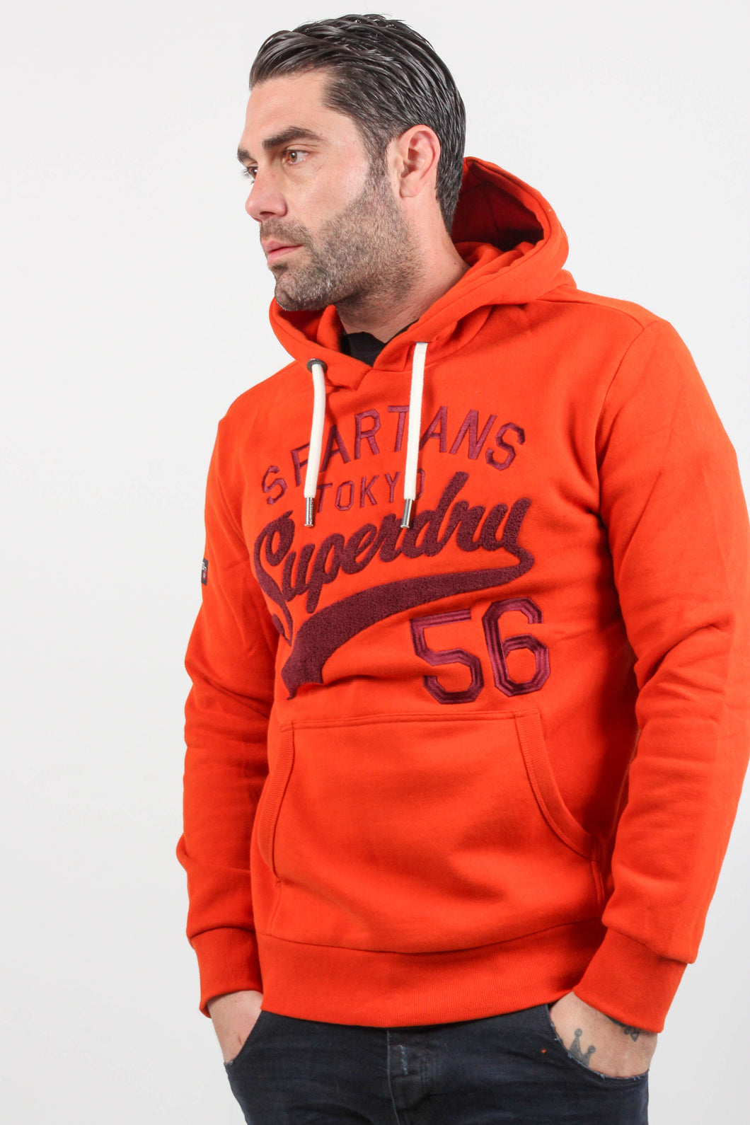 OVIN ATHLETIC SCRIPT GRAPHIC HOODIE