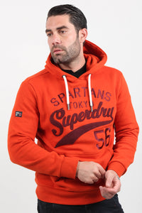 OVIN ATHLETIC SCRIPT GRAPHIC HOODIE