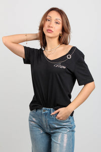 CHAIN RING TEE