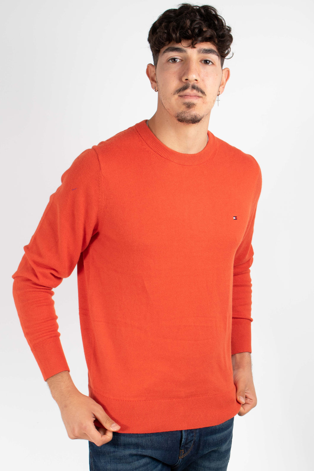 PIMA COTTON CASHMERE CREW NECK