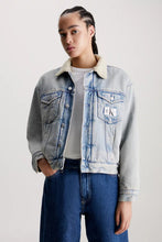 Load image into Gallery viewer, SHERPA DENIM JACKET