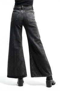 LOVELY BLACK DENIM TROUSERS